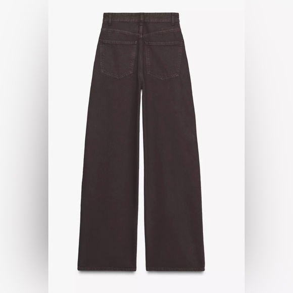 Zara Extra Wide Leg High Waist Jeans - Picture 2 of 7